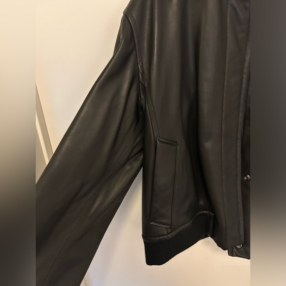 Vince lambskin leather jacket - Picture 4 of 8